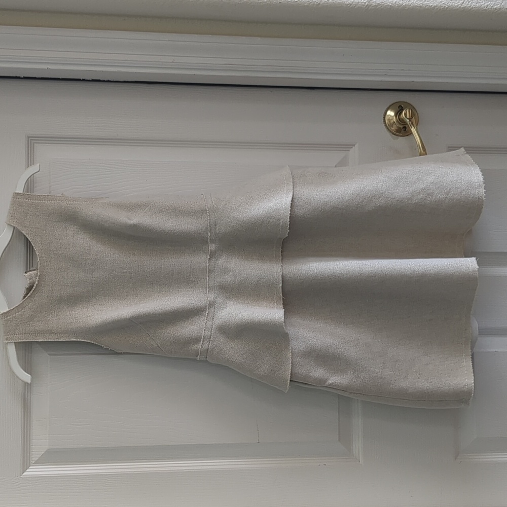 Banana republic minimalist linen dress